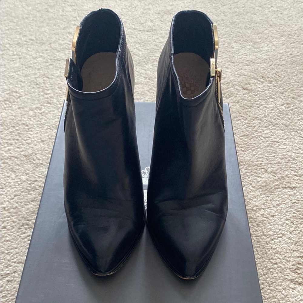 Vince Camuto Black Ankle Boots